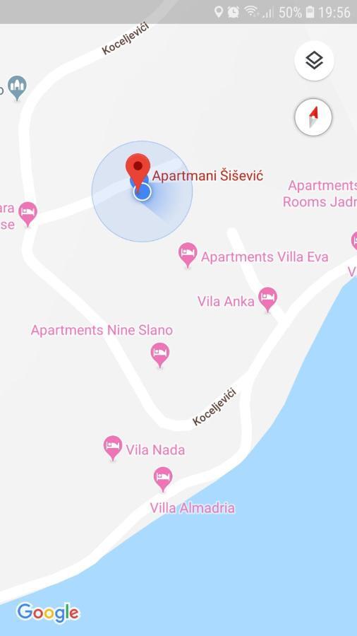 Apartments Sisevic - Comfort Apartments With Balconies And Sea View สลาโน ภายนอก รูปภาพ